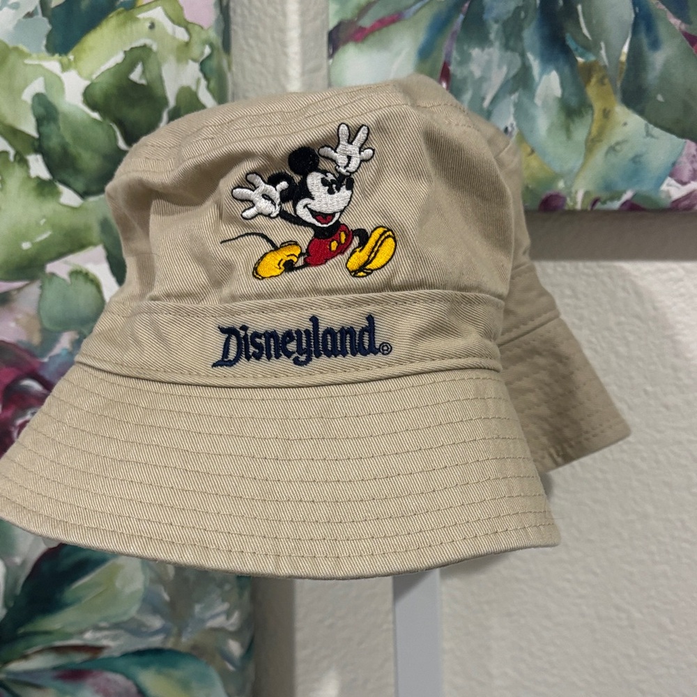 Disneyland Mickey Mouse Tan Bucket Hat